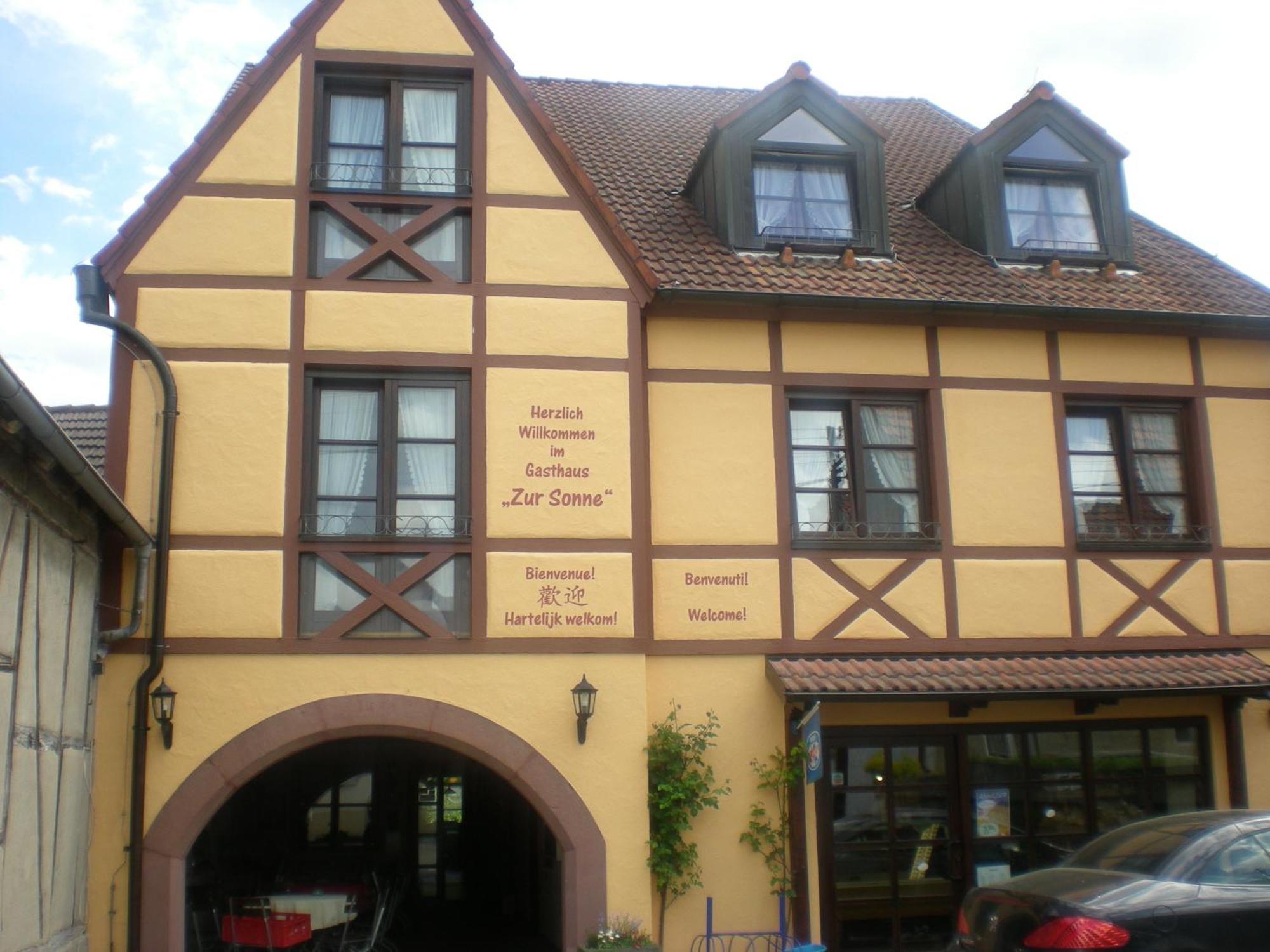 Gasthaus Sonne Gbr Trennfeld Buitenkant foto